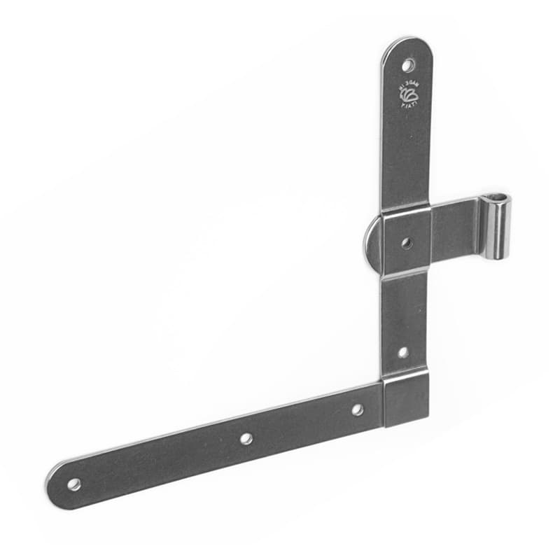 Naturale  • Inox AISI 316 • 23 cm - Ø10 - destro 