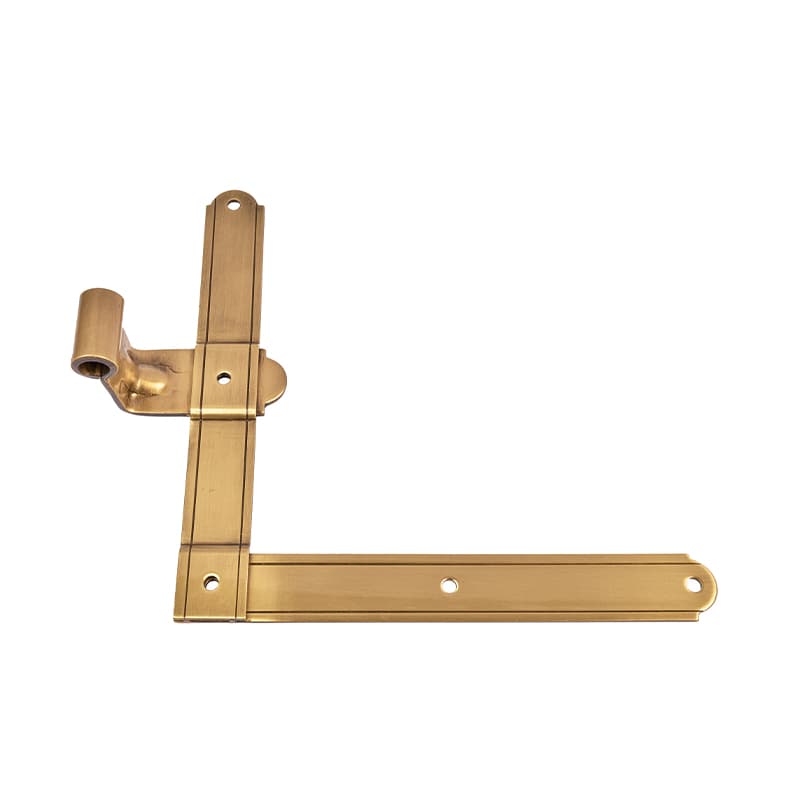 Ottone brunito • Ottone • Cm 23x23 - zanca 45mm - sx