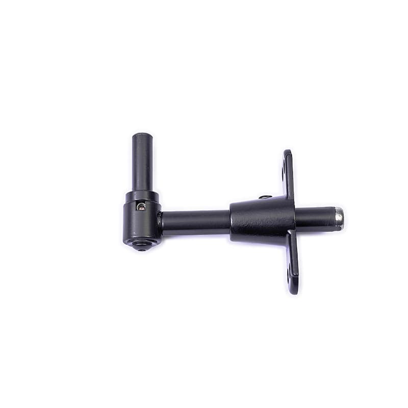 Cardine per superamento spalletta su telaio con dispositivo di registrazione regolo in Ferro - Immagine 1