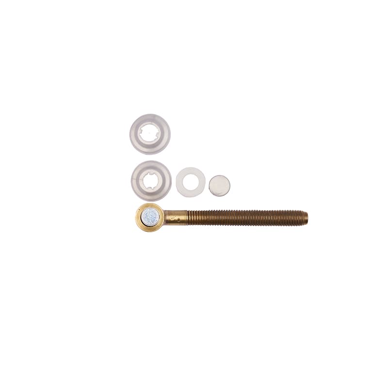 Cardine a vite perno sfilabile in Ottone - Thumbnail 3