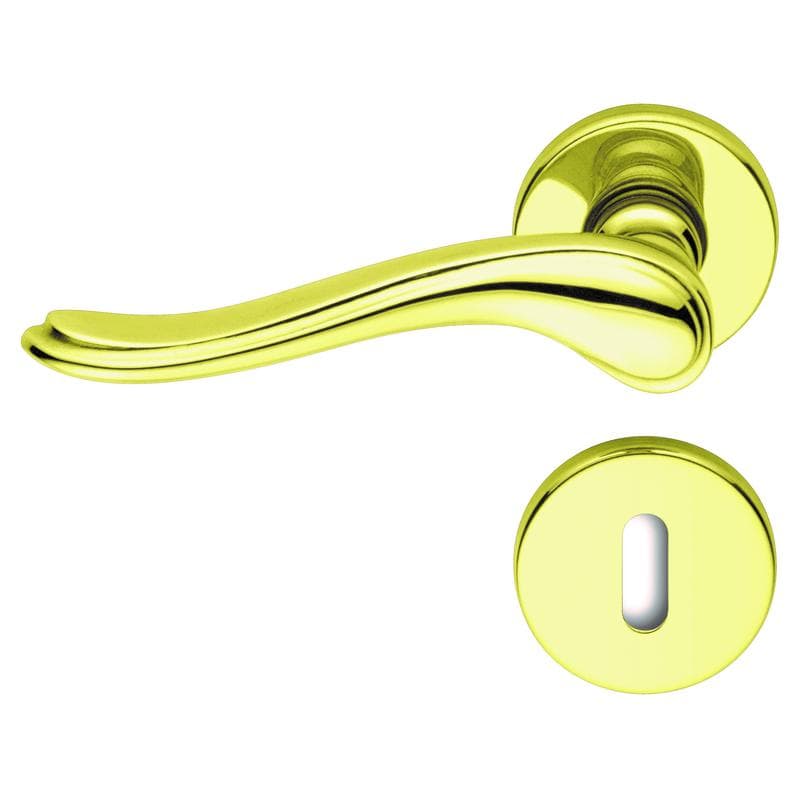 Maniglia con rosetta e bocchetta