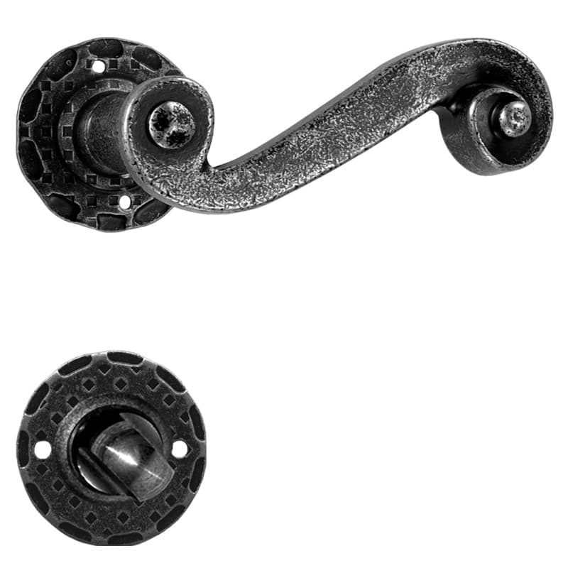 Maniglia con rosetta e bocchetta