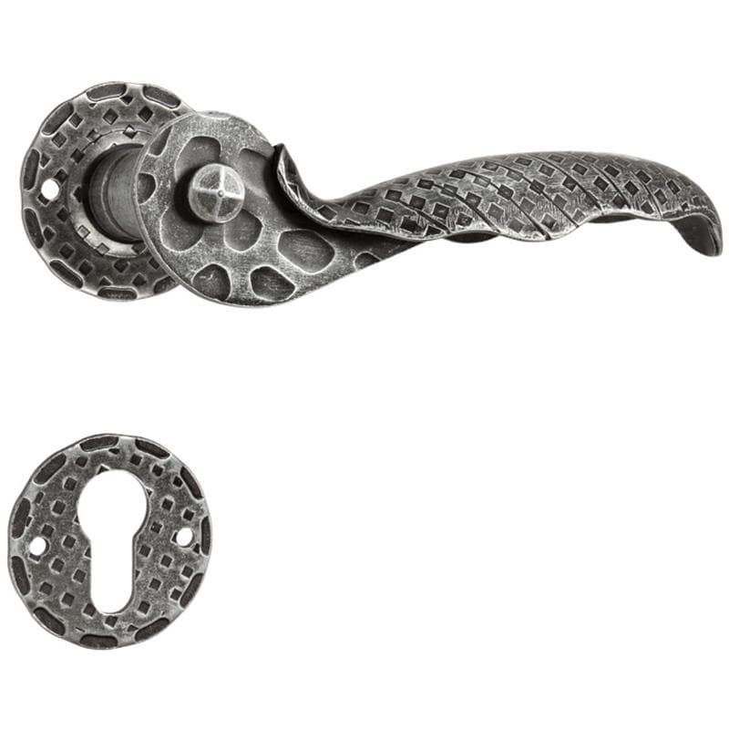 Maniglia con rosetta e bocchetta