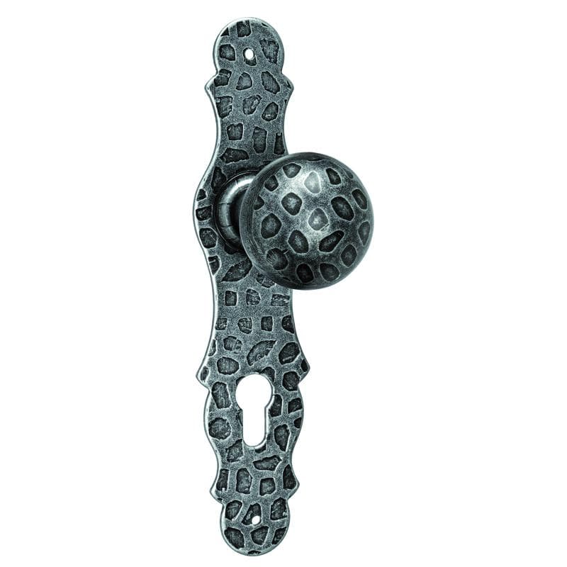 Pomolo fisso con placca