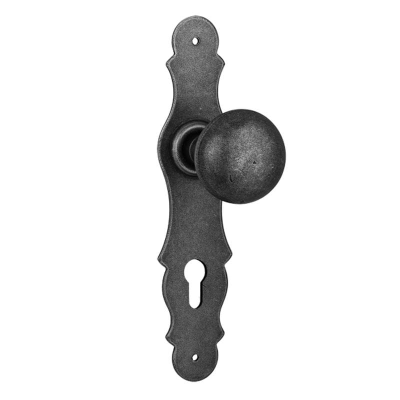 Pomolo fisso con placca