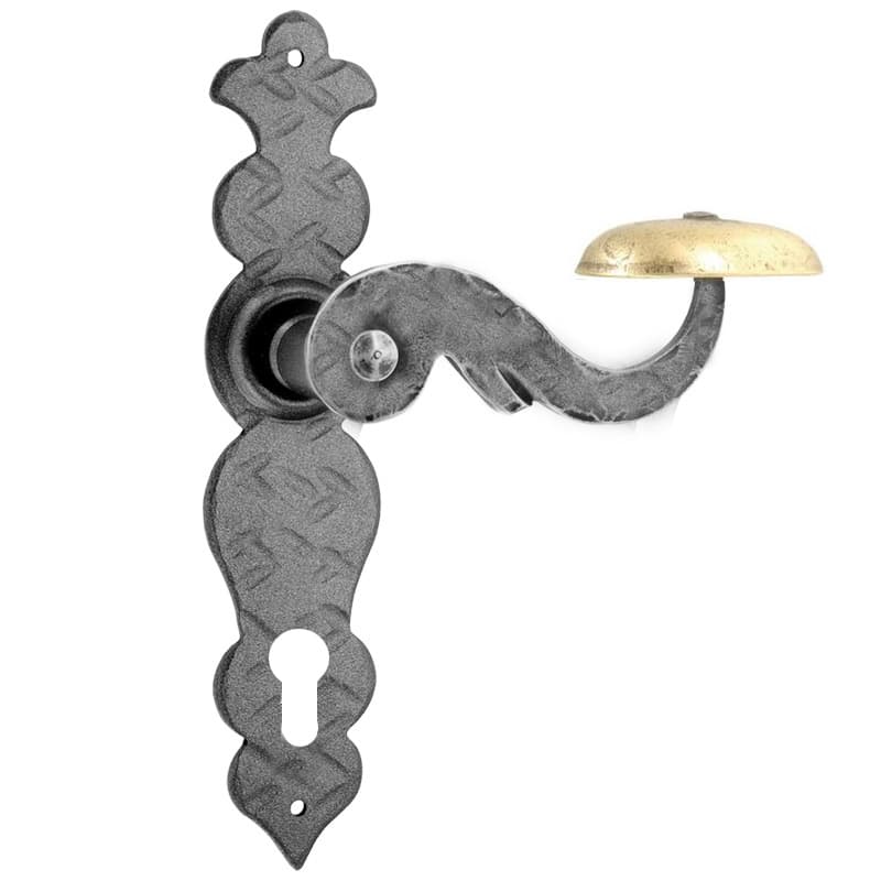 Grafite  • Ferro • Foro cilindrico -  con molla di ritorno 