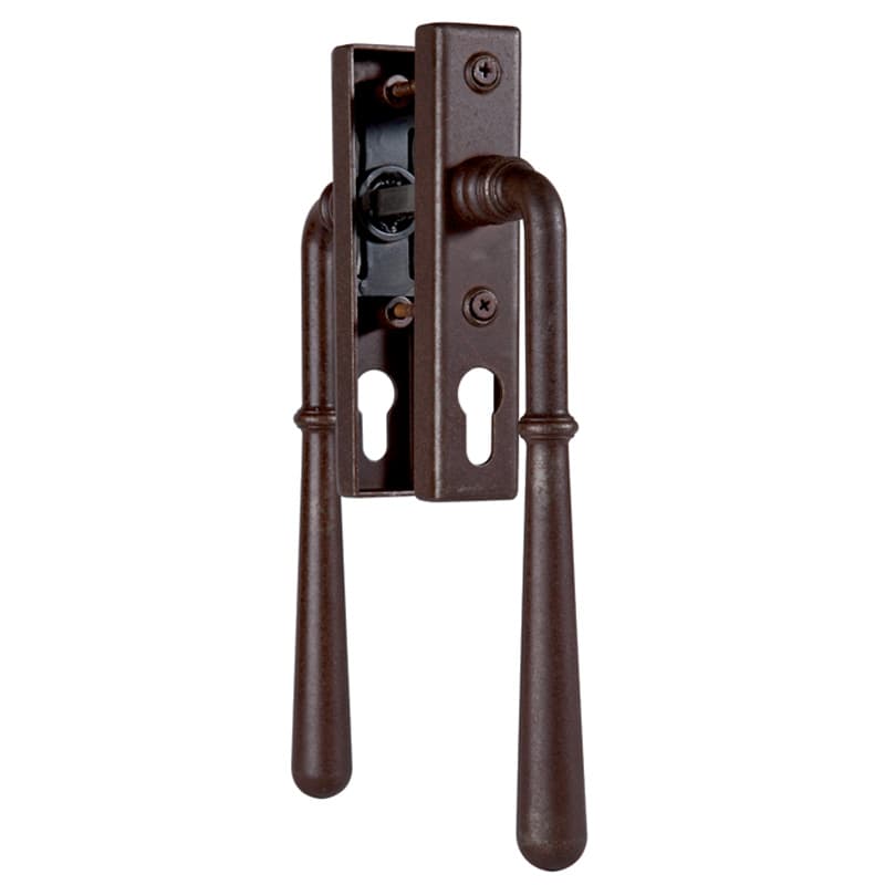 Ruggine  • Ferro • Doppio - foro chiave cilindrico 