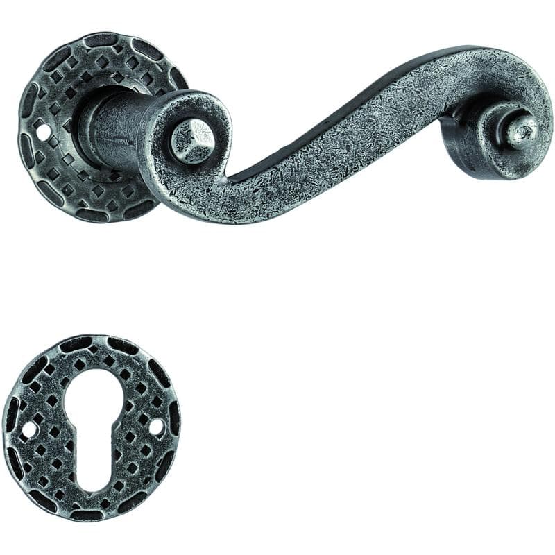 Silver • Ferro • Foro cilindrico -  con molla di ritorno