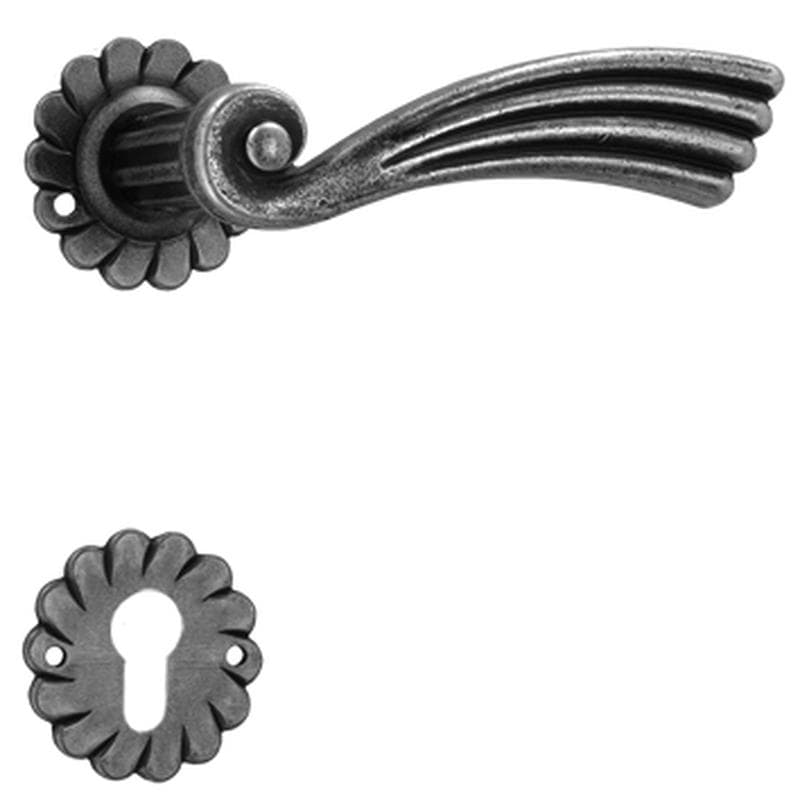 Silver • Ferro • Foro cilindrico -  con molla di ritorno