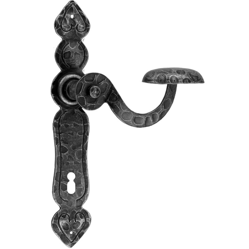 Silver • Ferro • Foro normale - distanza 90mm - con molla