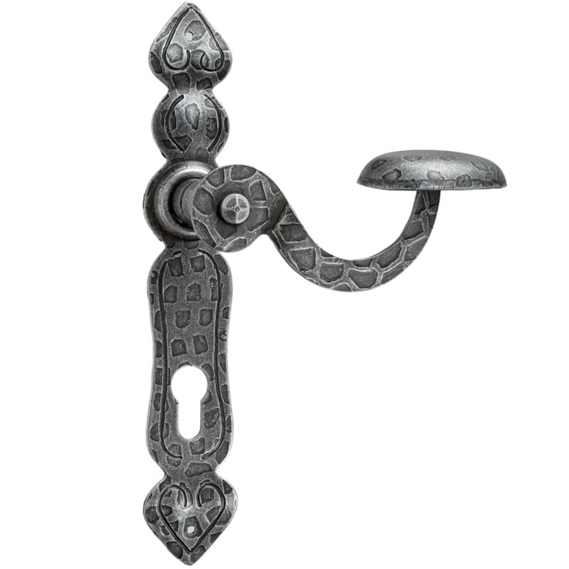 Silver  • Ferro • Foro cilindrico -  con molla di ritorno 