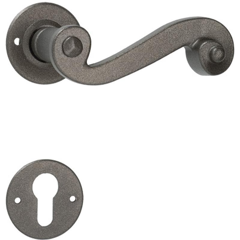 Grafite  • Ferro • Foro cilindrico -  con molla di ritorno 